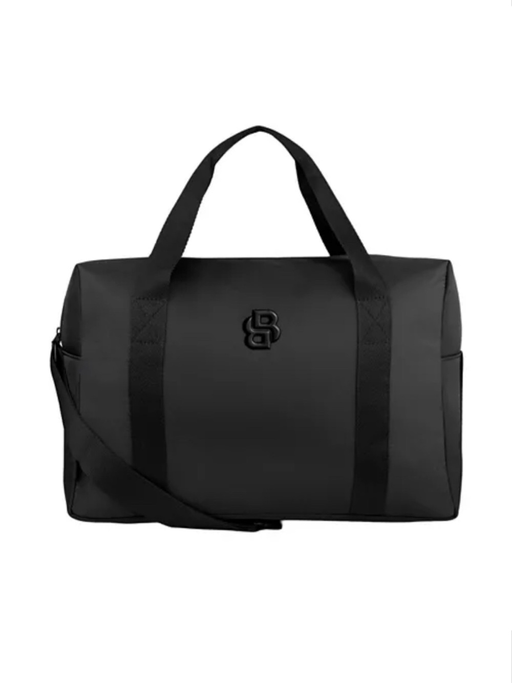 Authentic Hugo Boss Black weekend travel bag / Duffel Bag with Embossed Logo